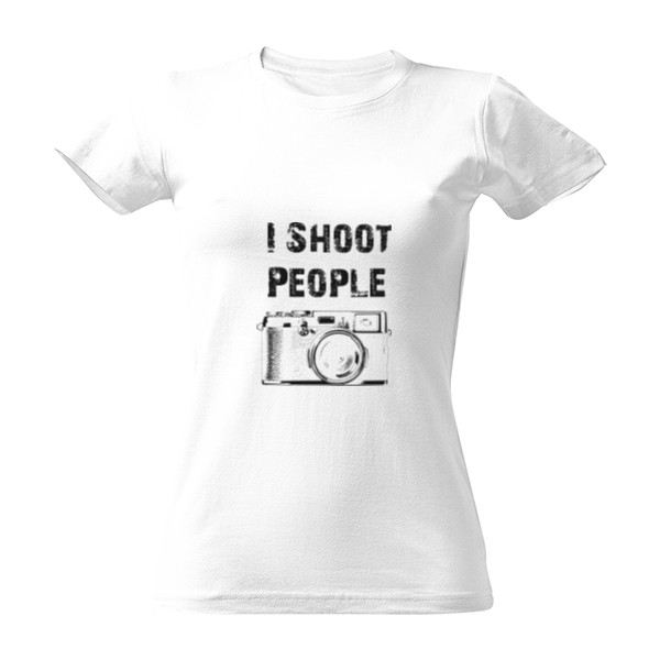 Tričko s potiskem I Shoot People 2