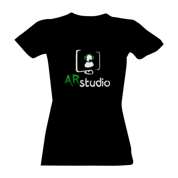 Tričko s potiskem AR Studio Ladies Black